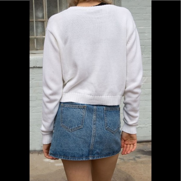 Brandy Melville Sweaters Brandy Melville White Billie Cardigan